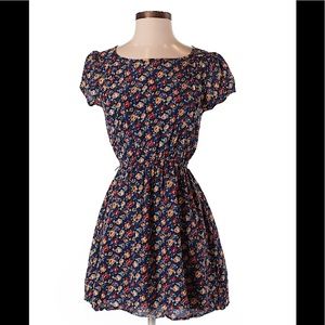 Forever 21 floral Skater dress